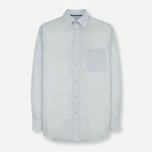 레귤러핏 경량 프린트 셔츠 블루 YJESUR522BL