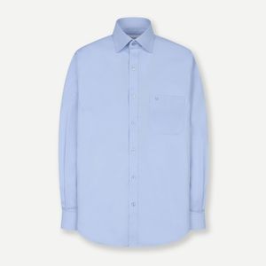 트윌 가슴포켓 자수 솔리드 셔츠 블루 YJESIR300BL