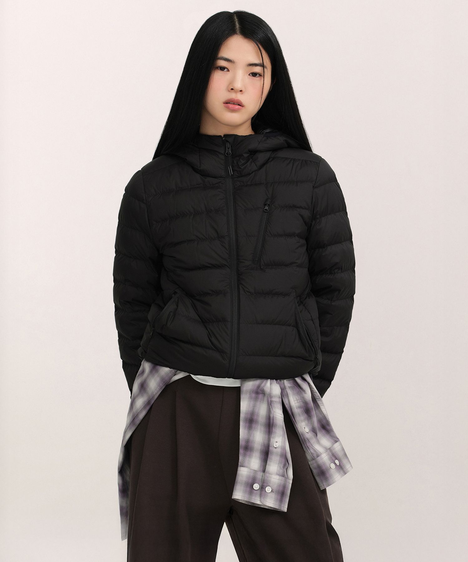 MUSINSA MUSINSA STANDARD WOMAN City Leisure Women's Hooded Light - Main Image