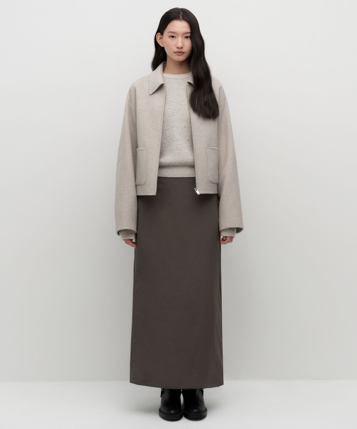 MUSINSA公式 | MUSINSA STANDARD WOMAN ウィメンズパディッドマキシ 