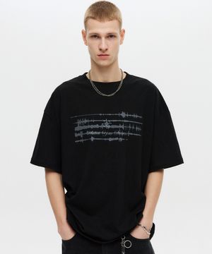 디코드 하프 슬리브 블랙