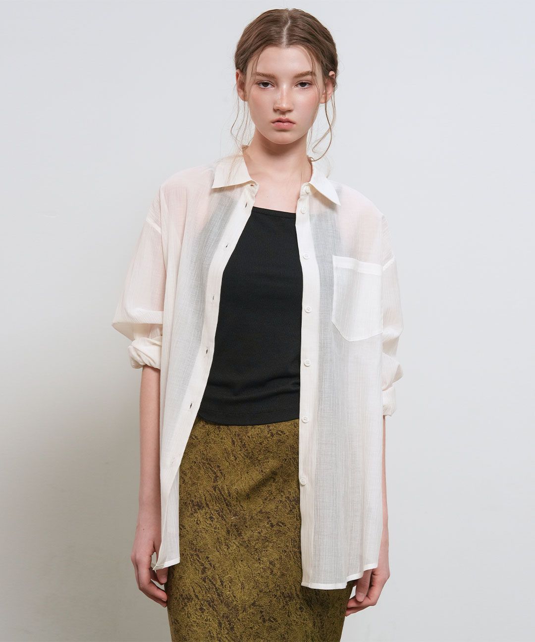 시어링 카라 무스탕 코트 [BEIGE] / WBE4L10525 source detail 28