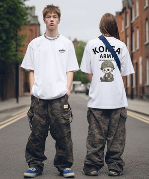 OHPxVORIN 코리아 아미 세미오버 반팔티6