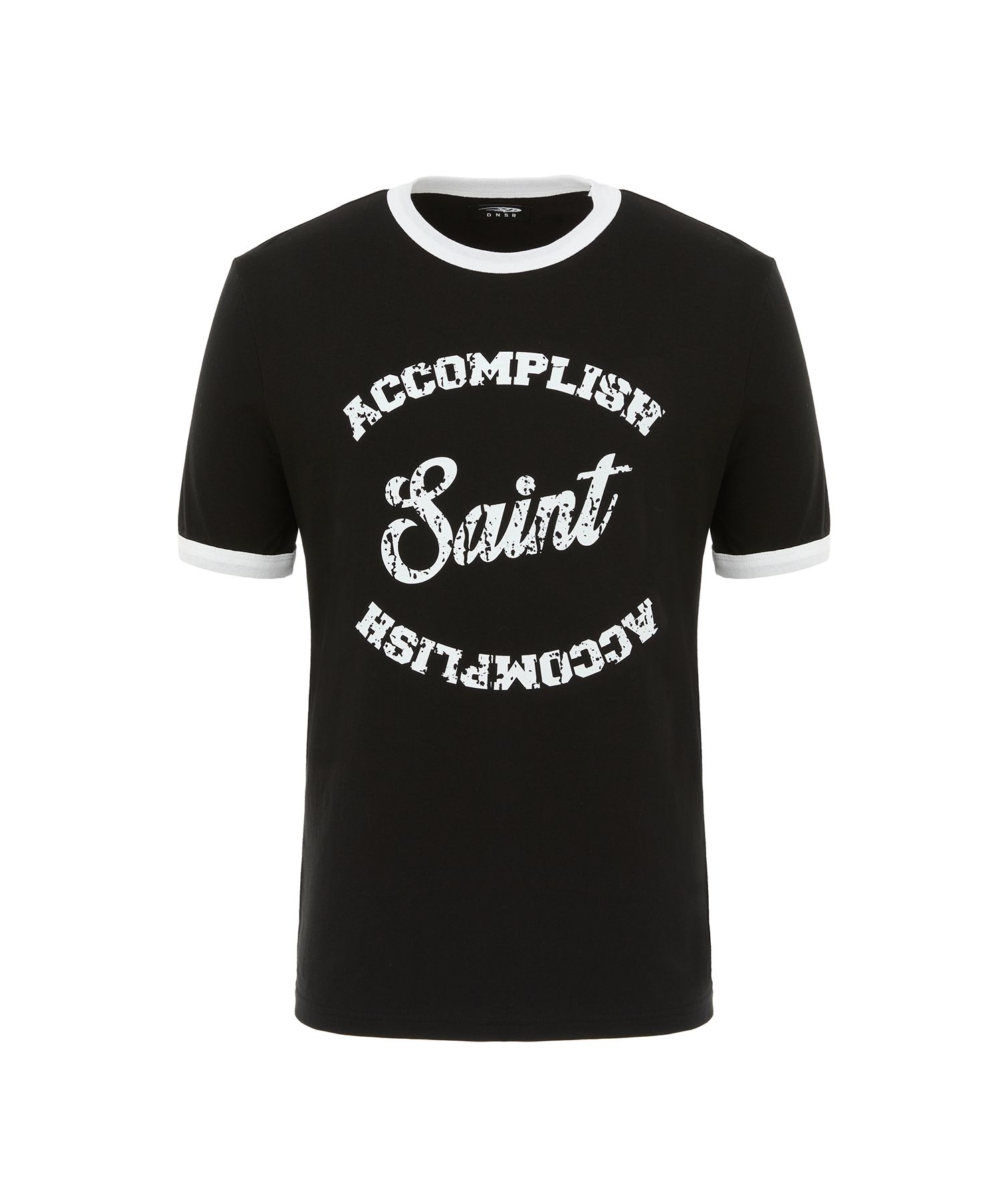[DNSR] Saint Silket Half Ringer T-Shirt /追跡付 MUSINSA | DNSR Saint Silket Half Ringer T-Shirt White