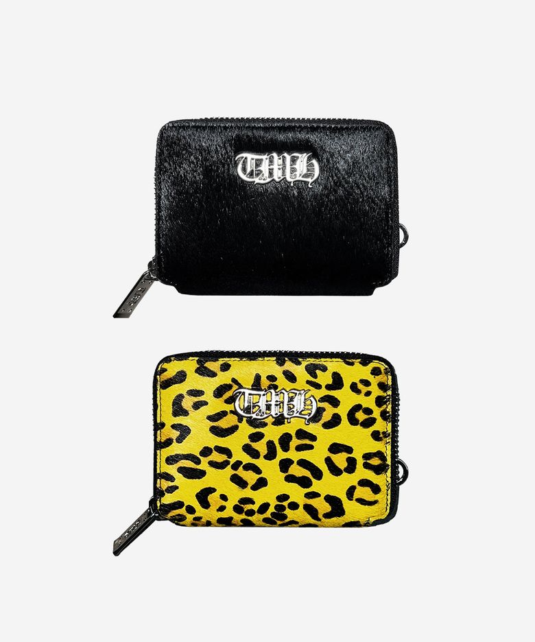 COW HAIR WALLET BAG [2 Color]
