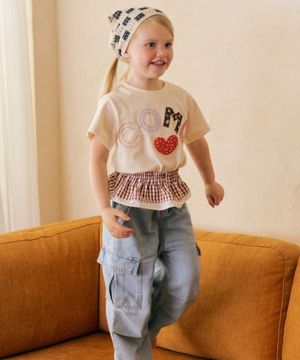 체크 쁘띠 프릴 벨트