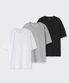 [쿨탠다드] 릴렉스 핏 크루 넥 티셔츠 3팩