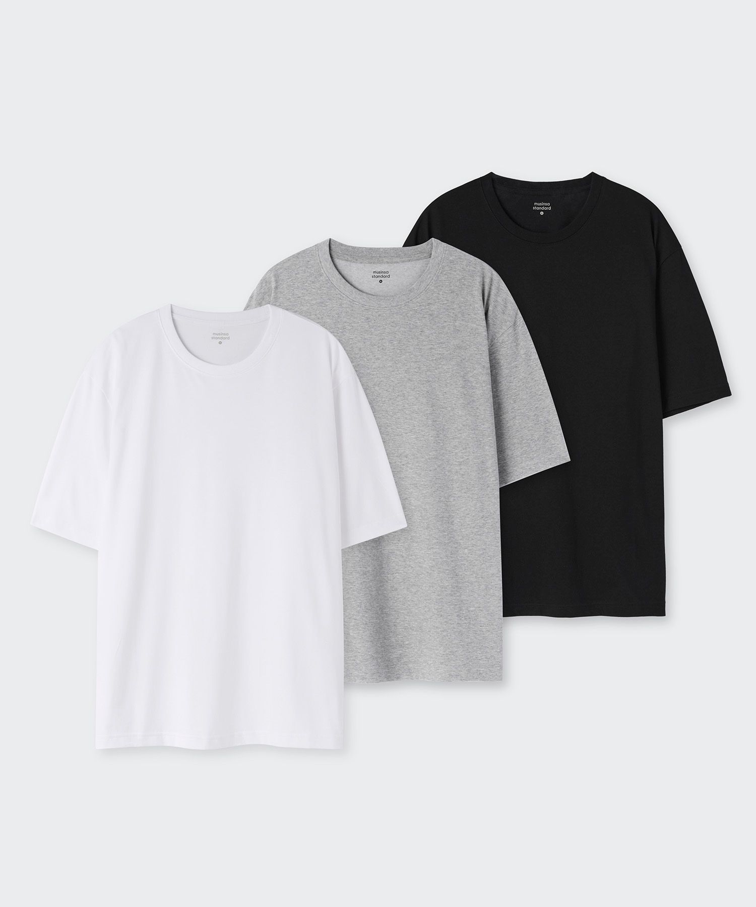 MUSINSA | MUSINSA STANDARD [Cool Standard] Relaxed Fit Crew