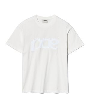 PCE LOGO APPLIQUE TEE (WHITE)