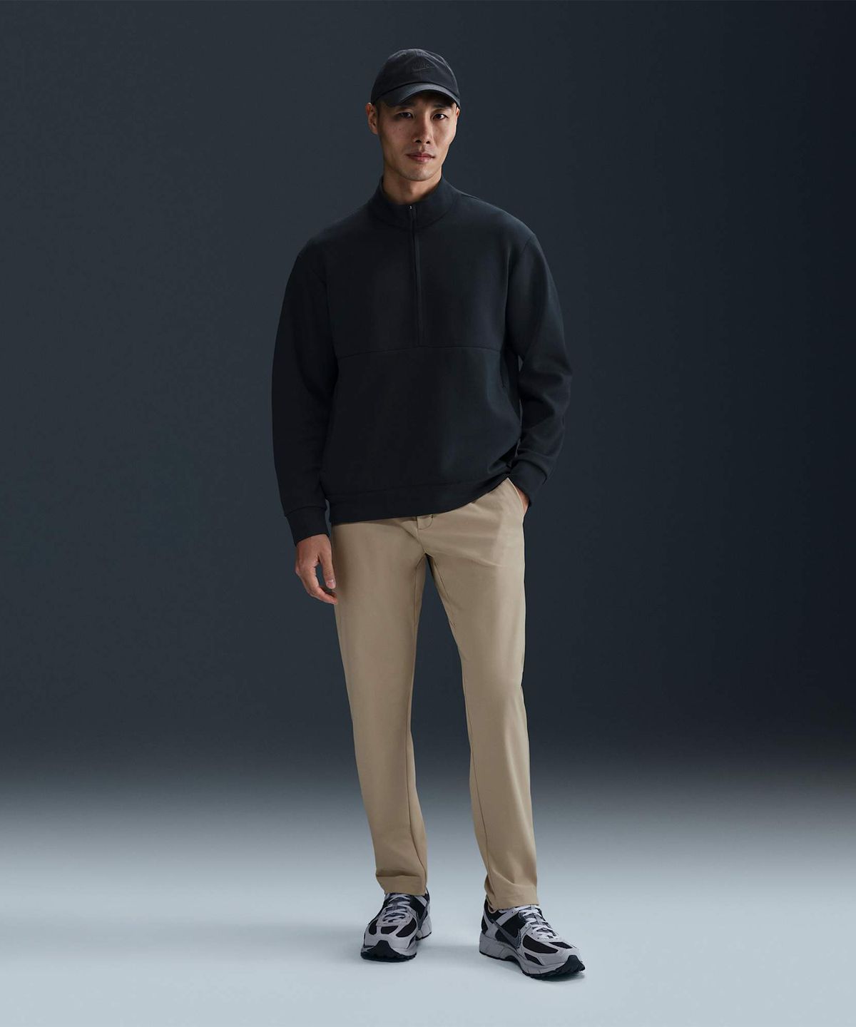 나이키(NIKE) 24.7 퍼펙트스트레치 드라이 핏 5포켓 슬림 핏 팬츠 M - 데저트 카키:세일:카키 / HQ6929-251