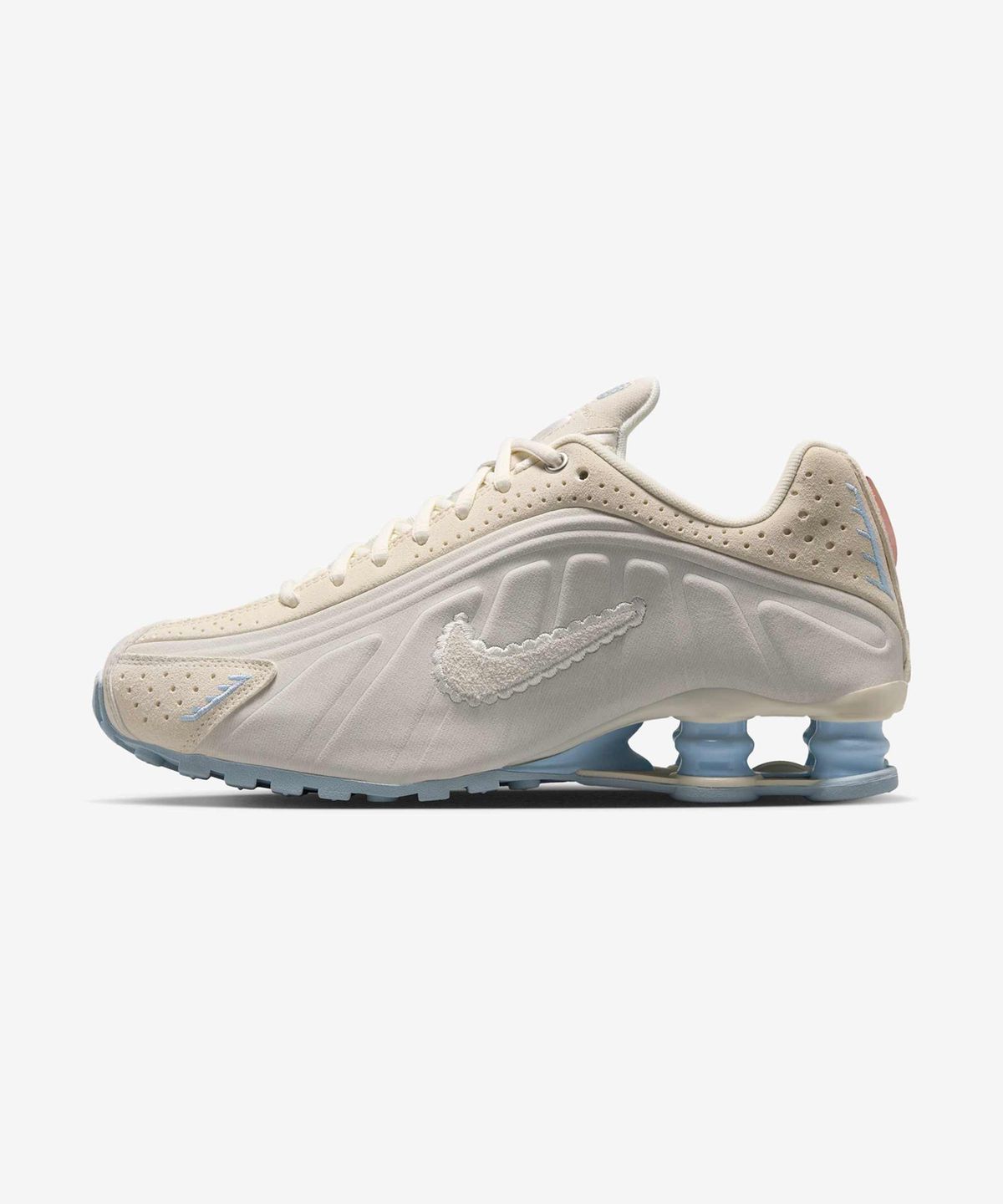 나이키(NIKE) 샥스 R4 SE W - 페일 아이보리:라이트 오어우드 브라운:셀러스틴 블루:세일 / IH3572-110