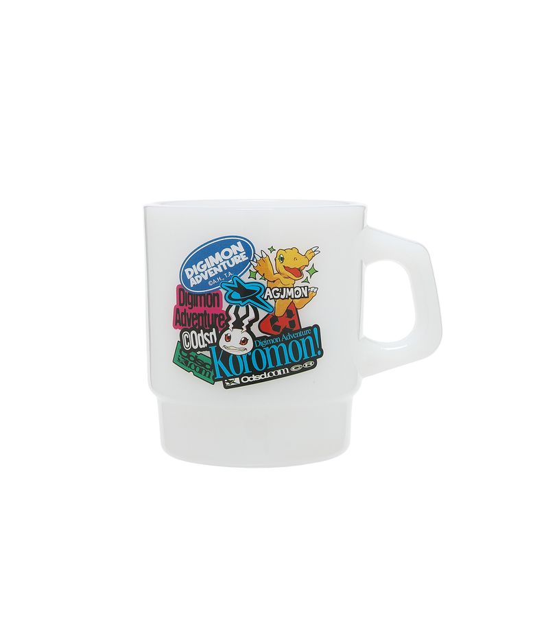 [디지몬 어드벤처] Milk Glass Mug
