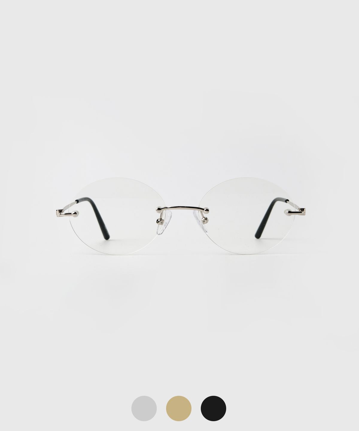 투큐브(2CUBE) Minimal Rimless Optical