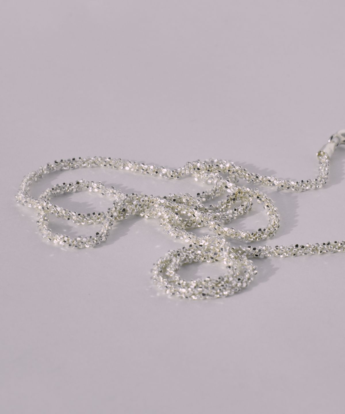 포스트루드(POSTLUDE) [SILVER] SOFT SHINE CHAIN NECKLACE (BOLD)