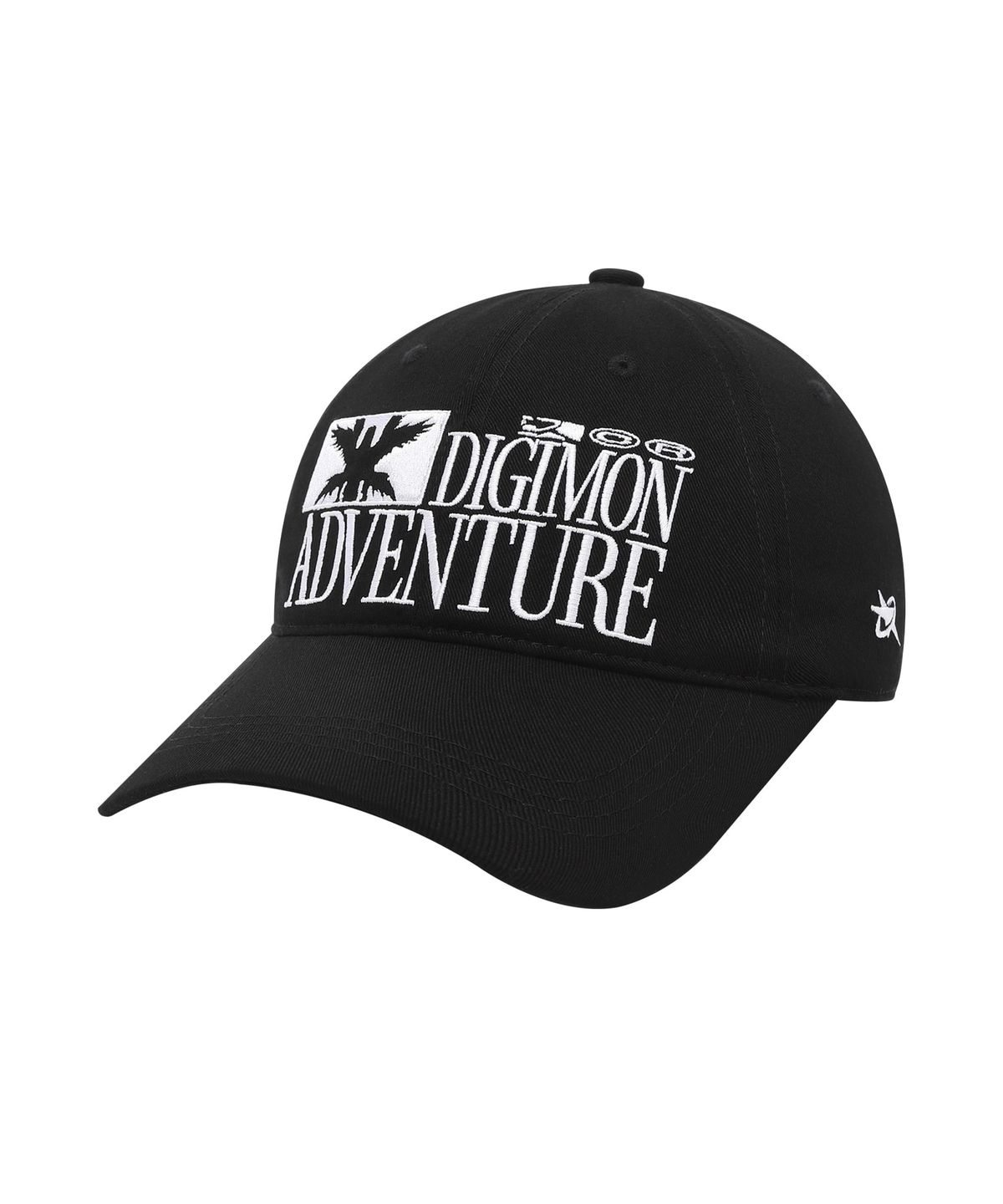 오드스튜디오(ODDSTUDIO) [디지몬 어드벤처] Embroidery Ballcap - BLACK