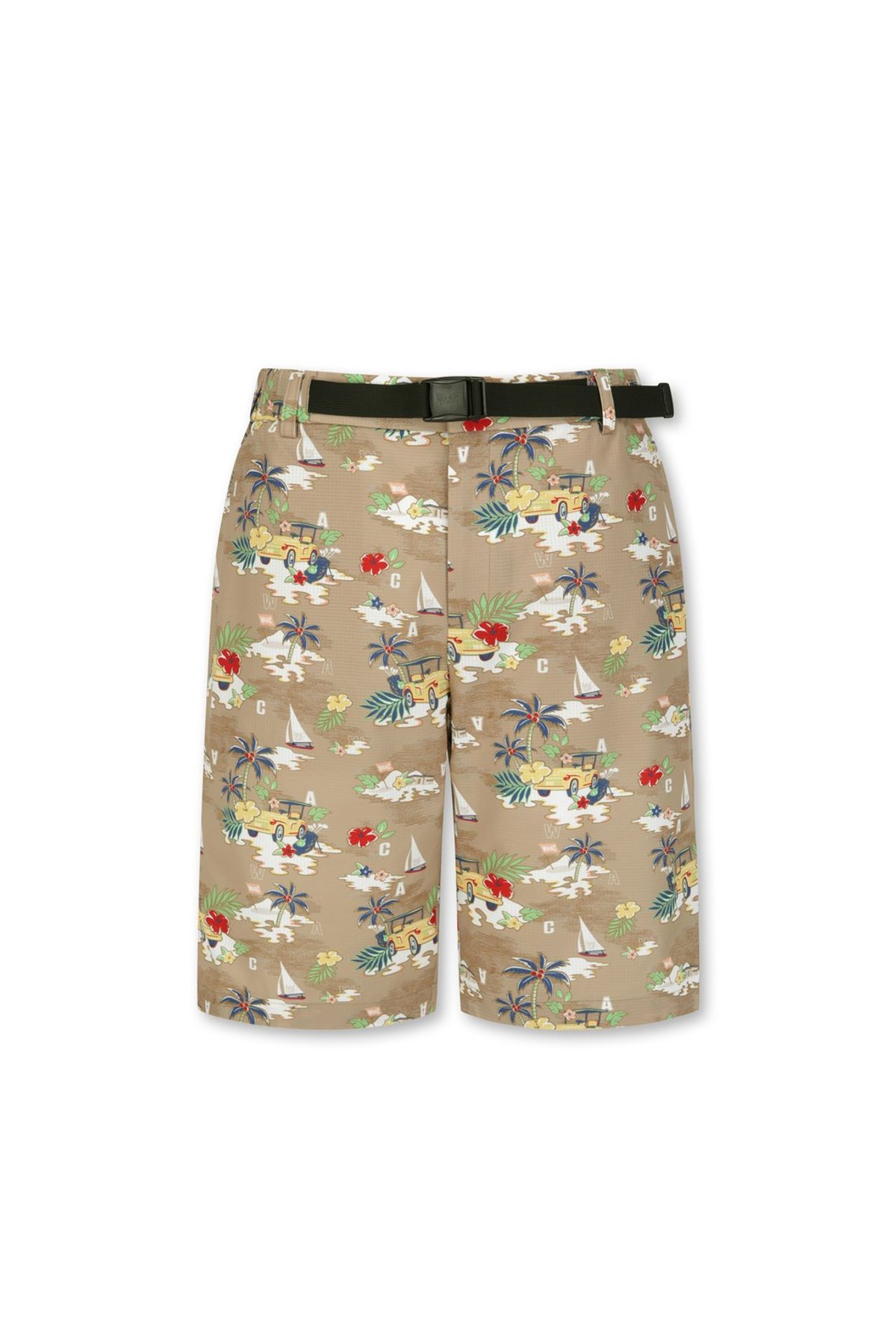 왁(WAAC) Men Patterned Shorts_WMPNM25302BEX