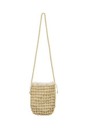 25 S/S rattan mini bag
