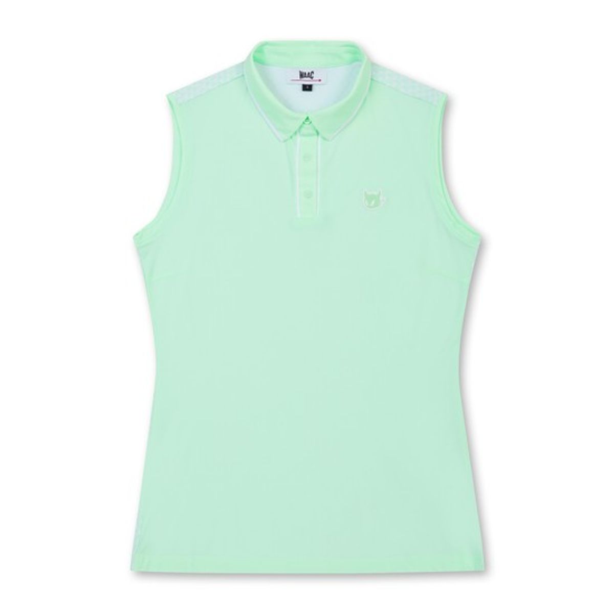 왁(WAAC) Pattern Point Sleeveless Top_WWTCM25210YGX