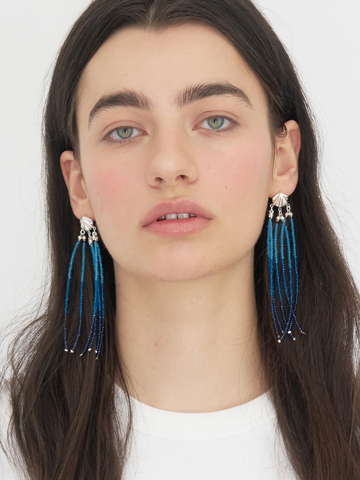스틸 인스턴트(STILL INSTANT) Aqua Shell Drop Earring