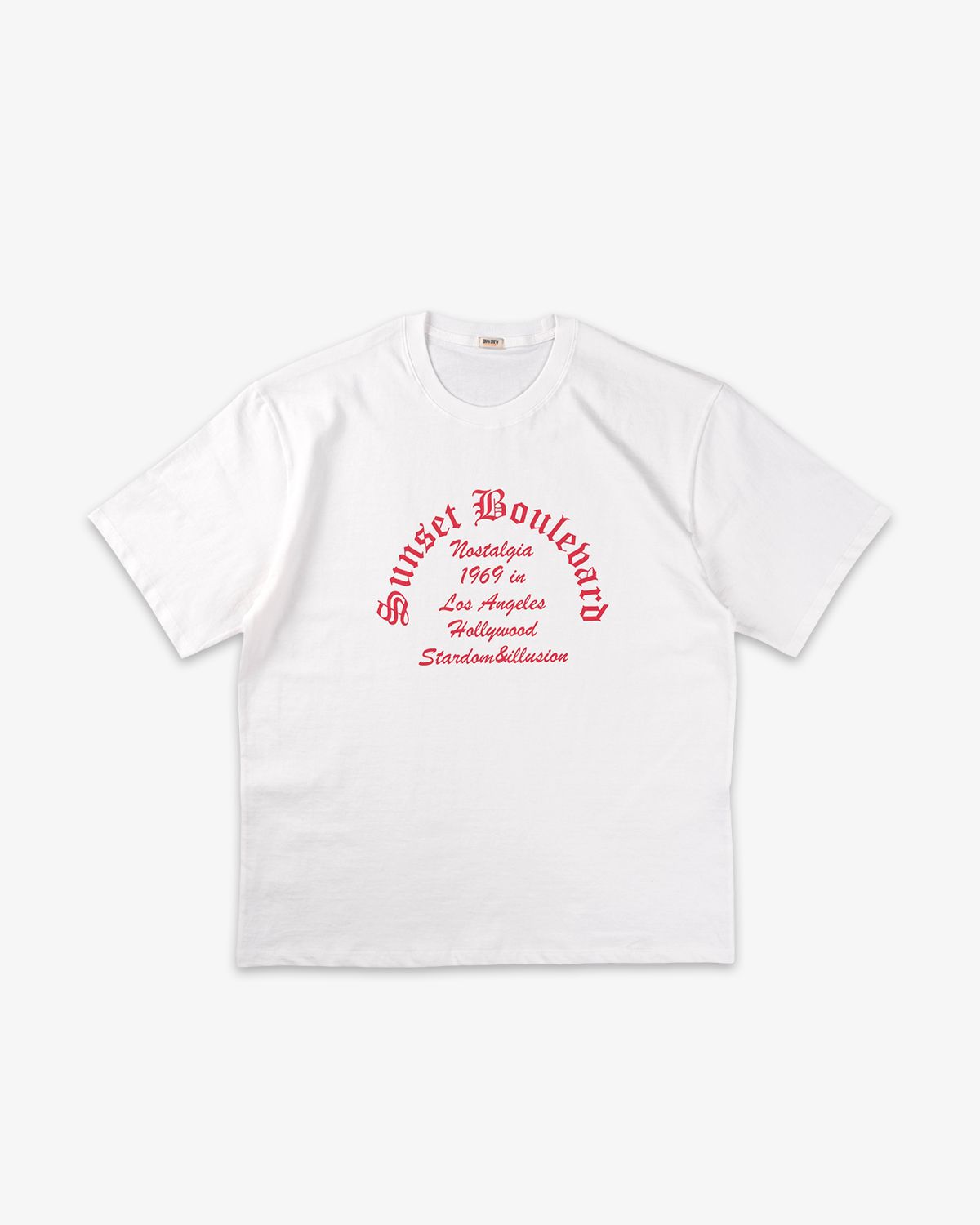 그랑크루(GRANCREW) Sunset Boulevard  T-shirt