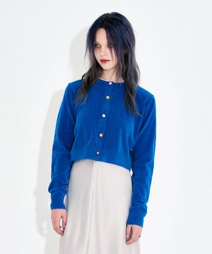 비비드 니트 가디건