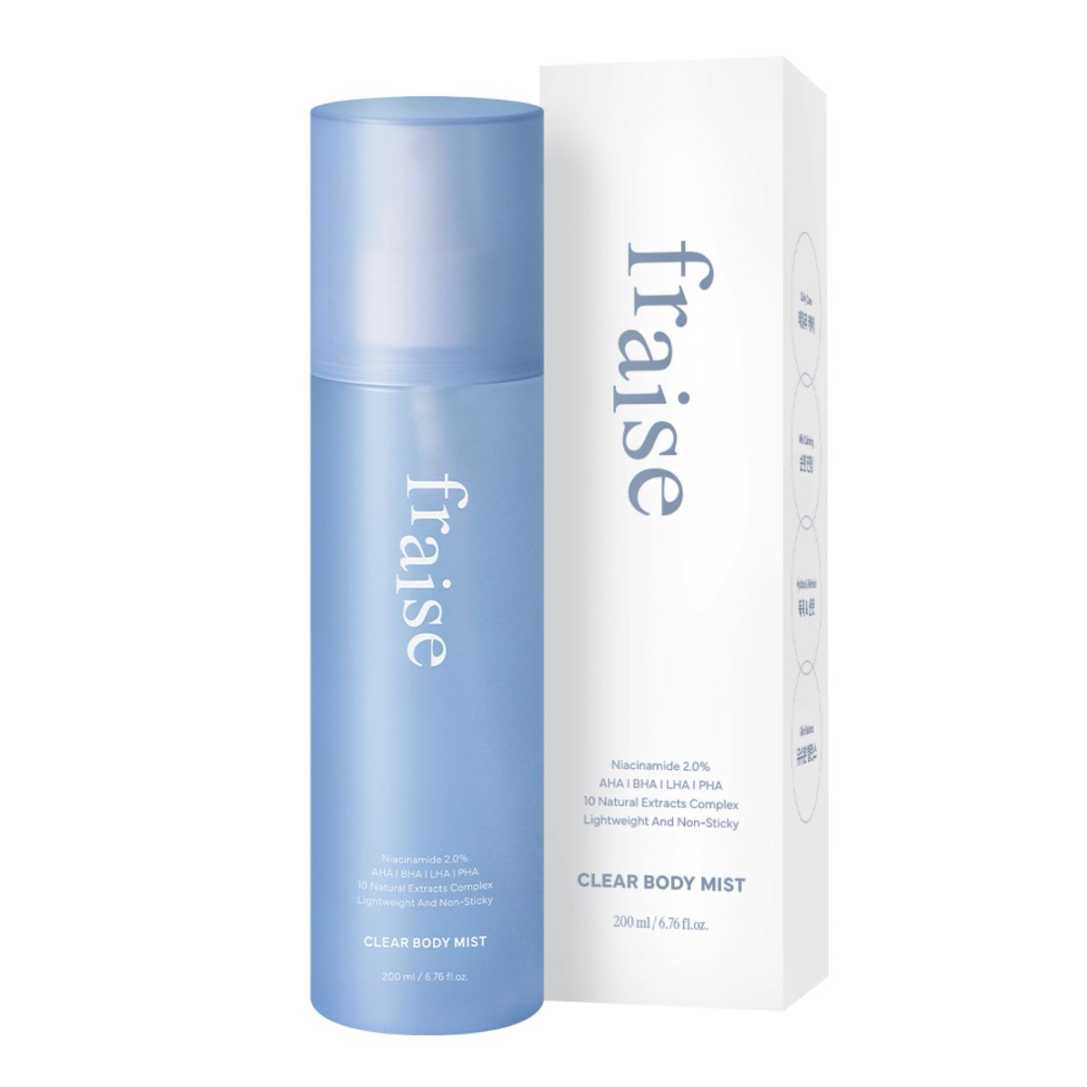 프레즈(FRAISE) 프레즈 클리어 바디 미스트 200ml