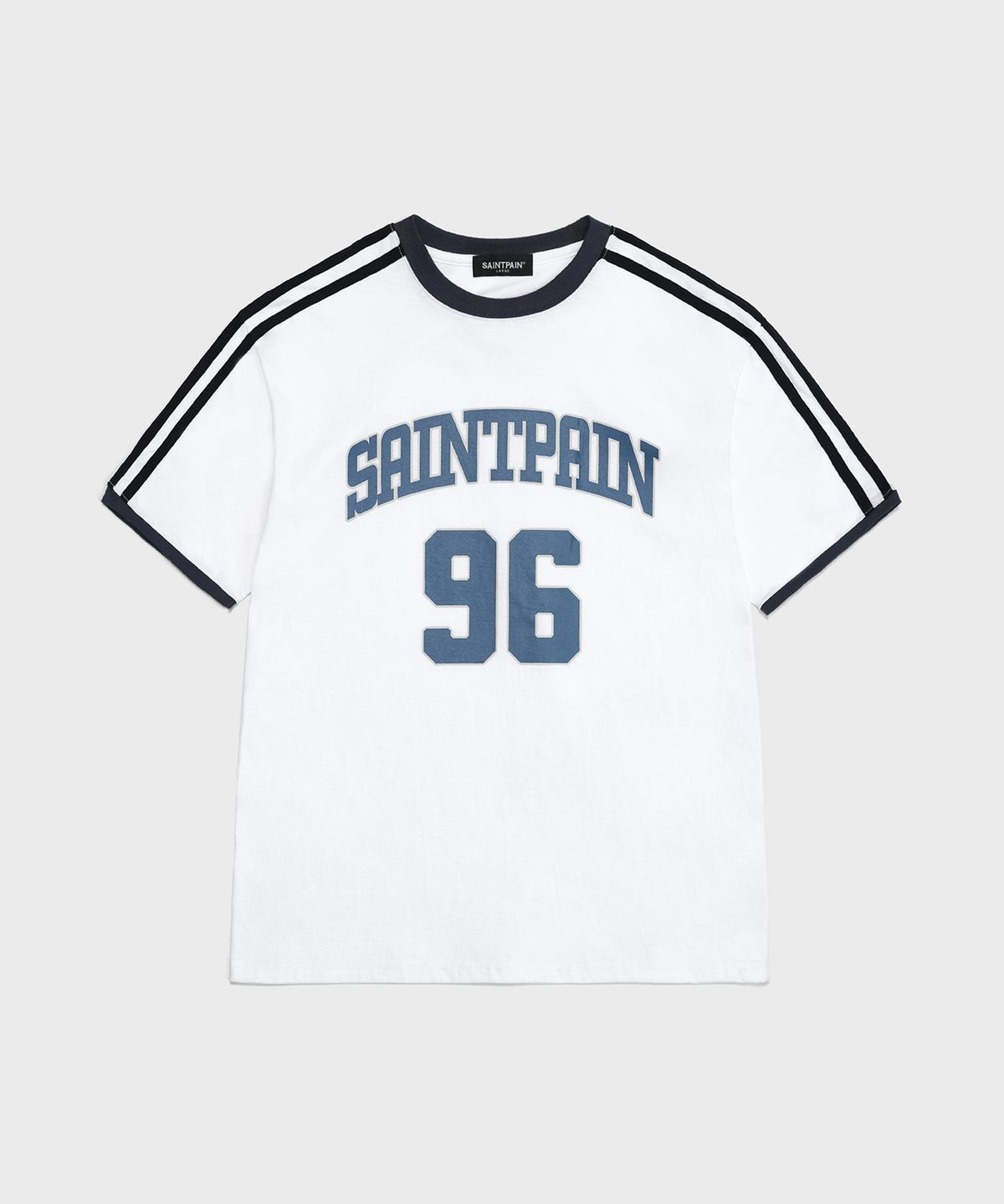 세인트페인(SAINTPAIN) SP 넘버 링거 반팔티 화이트