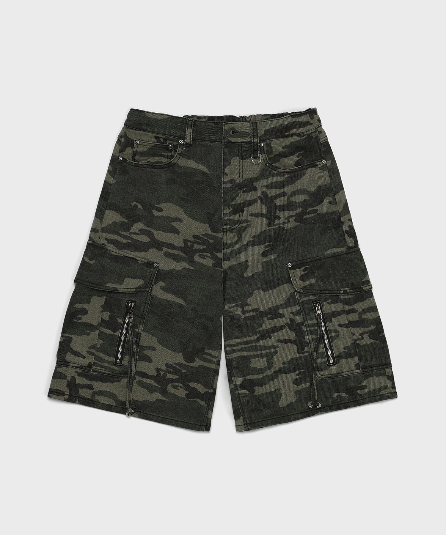 [SAINTPAIN]★25SS★CAMO CARGO BERMUDA PANTS MUSINSA | SAINTPAIN SP Camo Cargo Bermuda Pants Green