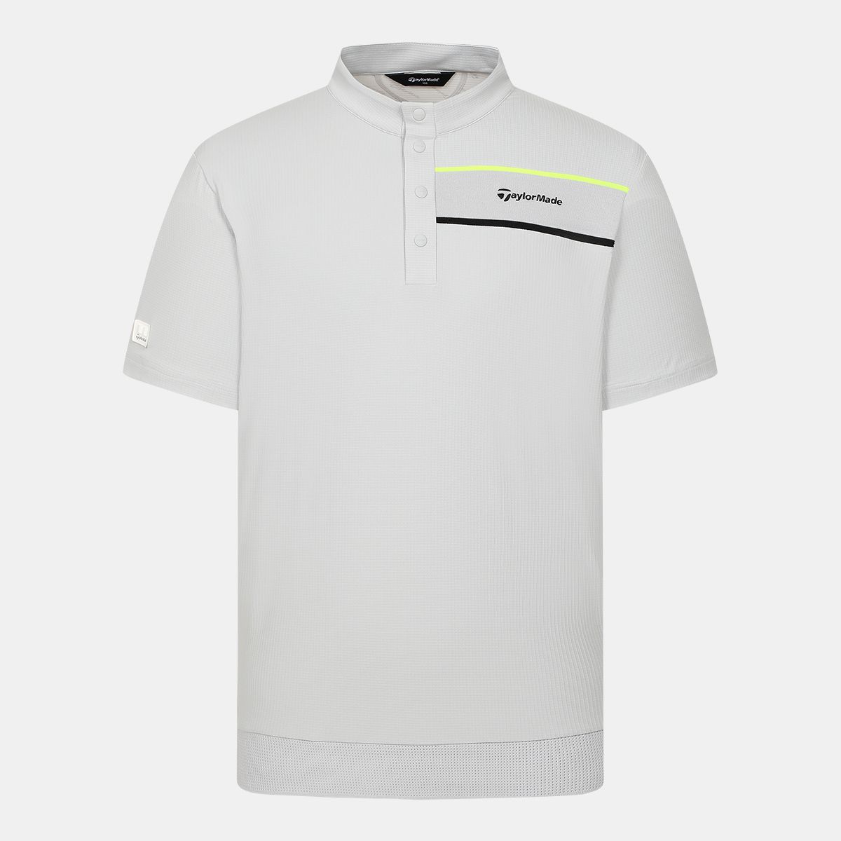 테일러메이드 어패럴(TAYLORMADE APPAREL) 남성 자카드 아노락 반팔 티셔츠 TTO-24HG41-196