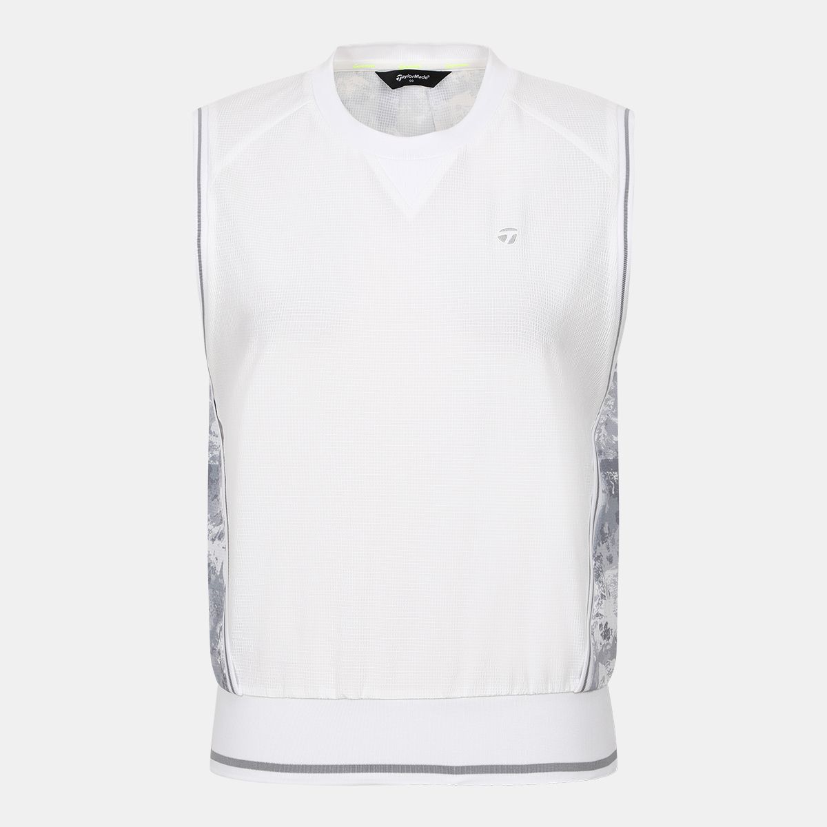 테일러메이드 어패럴(TAYLORMADE APPAREL) 여성 패턴 슬리브리스 티셔츠 TTO-64HG42-100