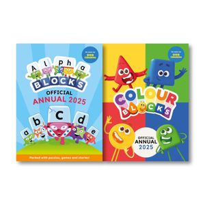 Alphablocks & Colourblocks Annual 2025 SCP (2 Board Books)
