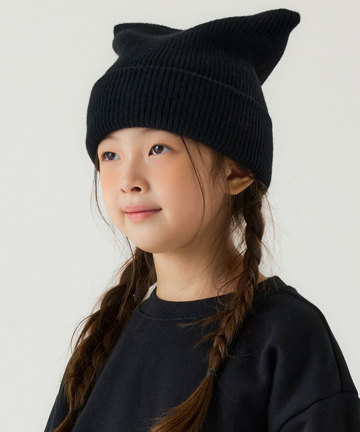 무신사 스탠다드 키즈(MUSINSA STANDARD KIDS) 스퀘어 비니 [블랙]