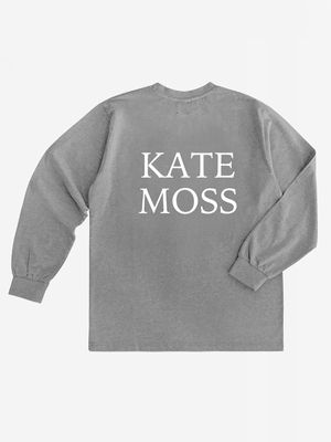 we love kate moss t-shirt (light gray)