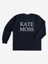 we love kate moss t-shirt (navy blue)