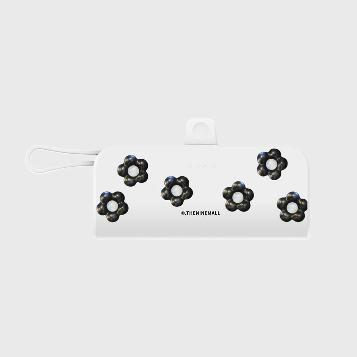더나인몰(THE NINEMALL) black jelly flower [도킹형 보조배터리]