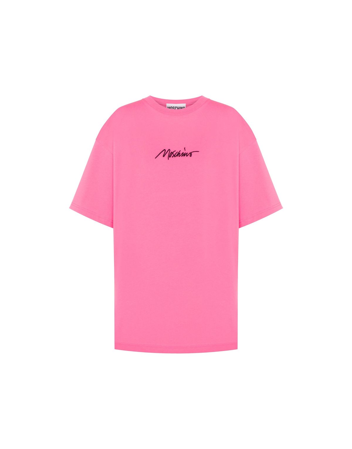 모스키노(MOSCHINO) 시즈널 레터링 프린트 반팔 티셔츠