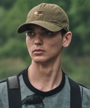 플라이 카키 볼캡 (KHAKI)