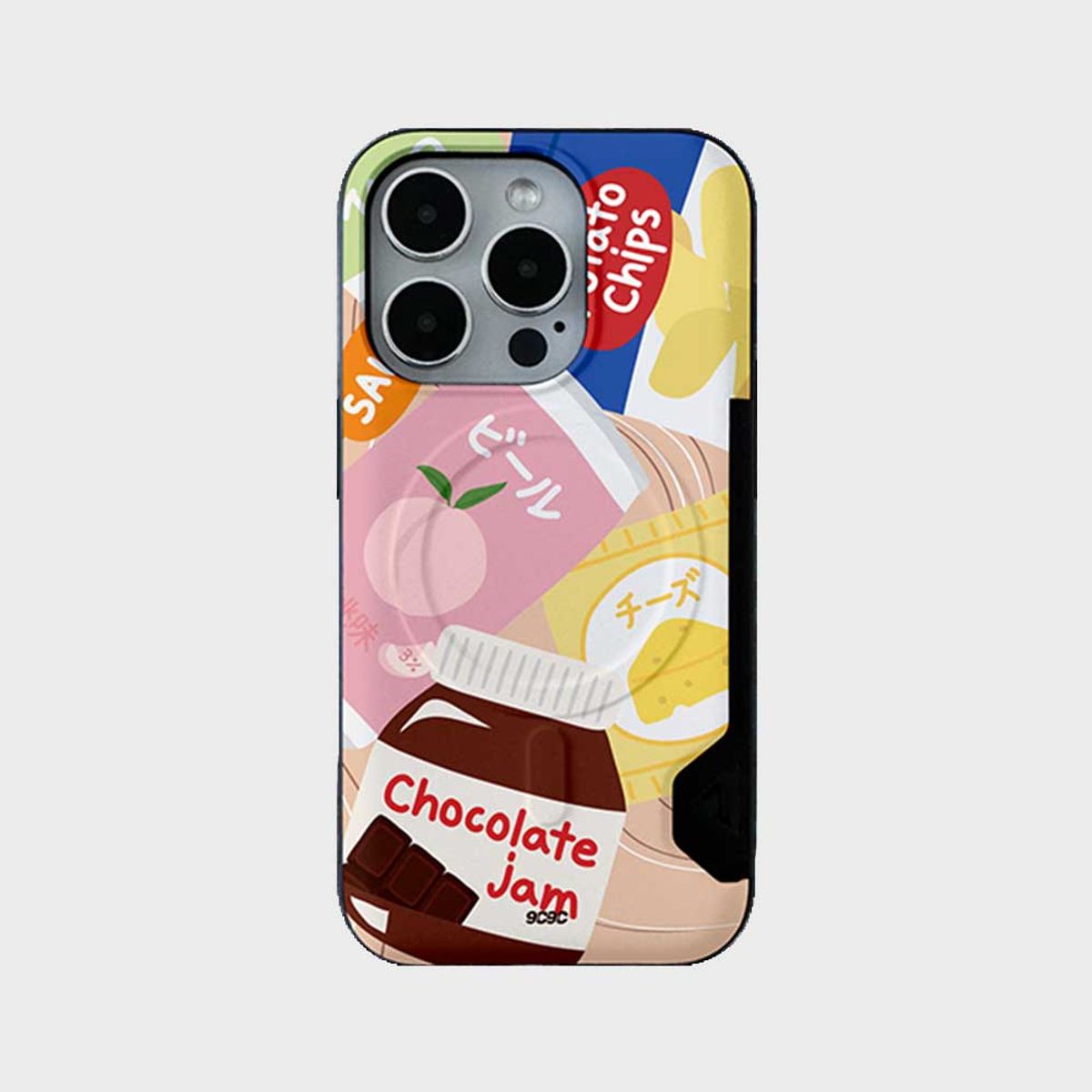 코쿼드(COQUAD) 9C9C 피크닉 맥세이프 카드 범퍼 케이스_피크닉