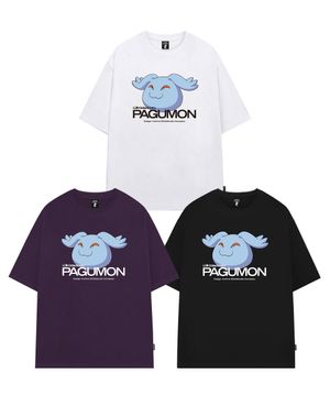 [디지몬 어드벤처] Pagumon Overfit T-shirt - 3COLOR