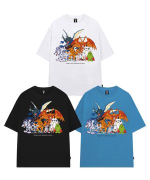 [디지몬 어드벤처] DigiDestined Overfit T-shirt - 3COLOR