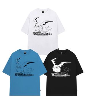 [디지몬 어드벤처] Patamon Overfit T-shirt - 3COLOR