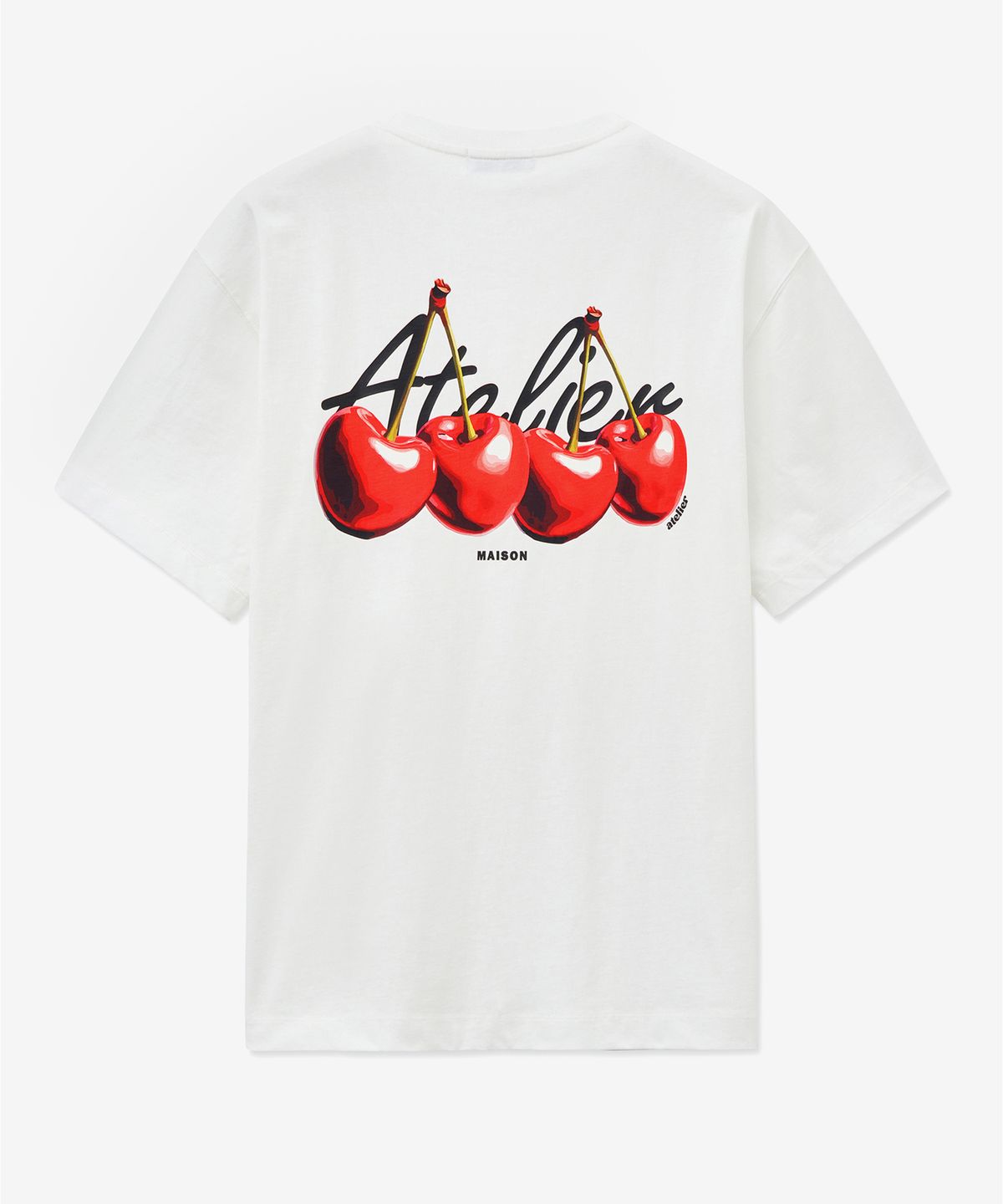 티엔지티(TNGT) Cherry Graphic T-Shirt (White) TNTS5E219WT