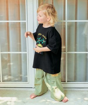 에어 카고 파라슈트 팬츠_올리브카키