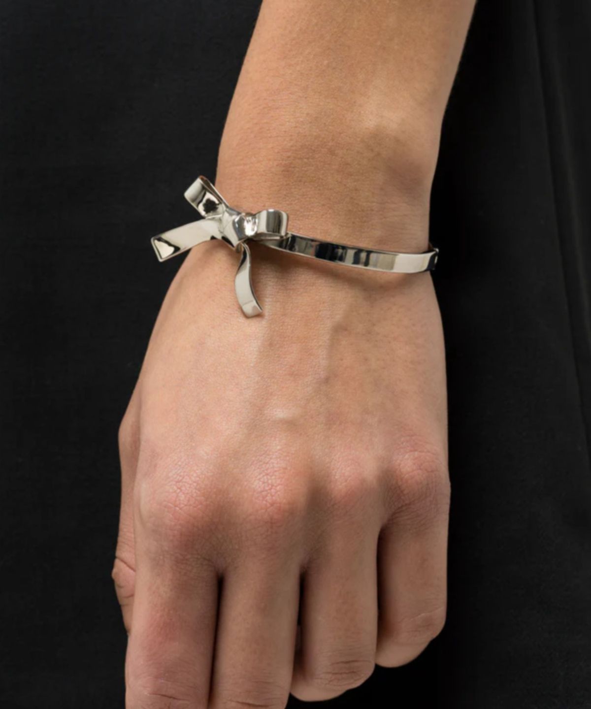 032씨(032C) (W) 보우 브레이슬릿 실버 BOW BRACELET SILVER