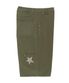 아플리케 포켓 코튼 버뮤다팬츠  - 카키