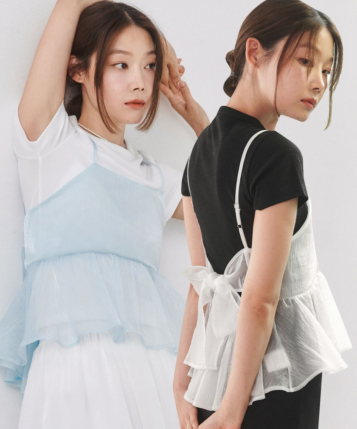 로시로우(LOSSYROW) [SET] Basic Round T-shirt
