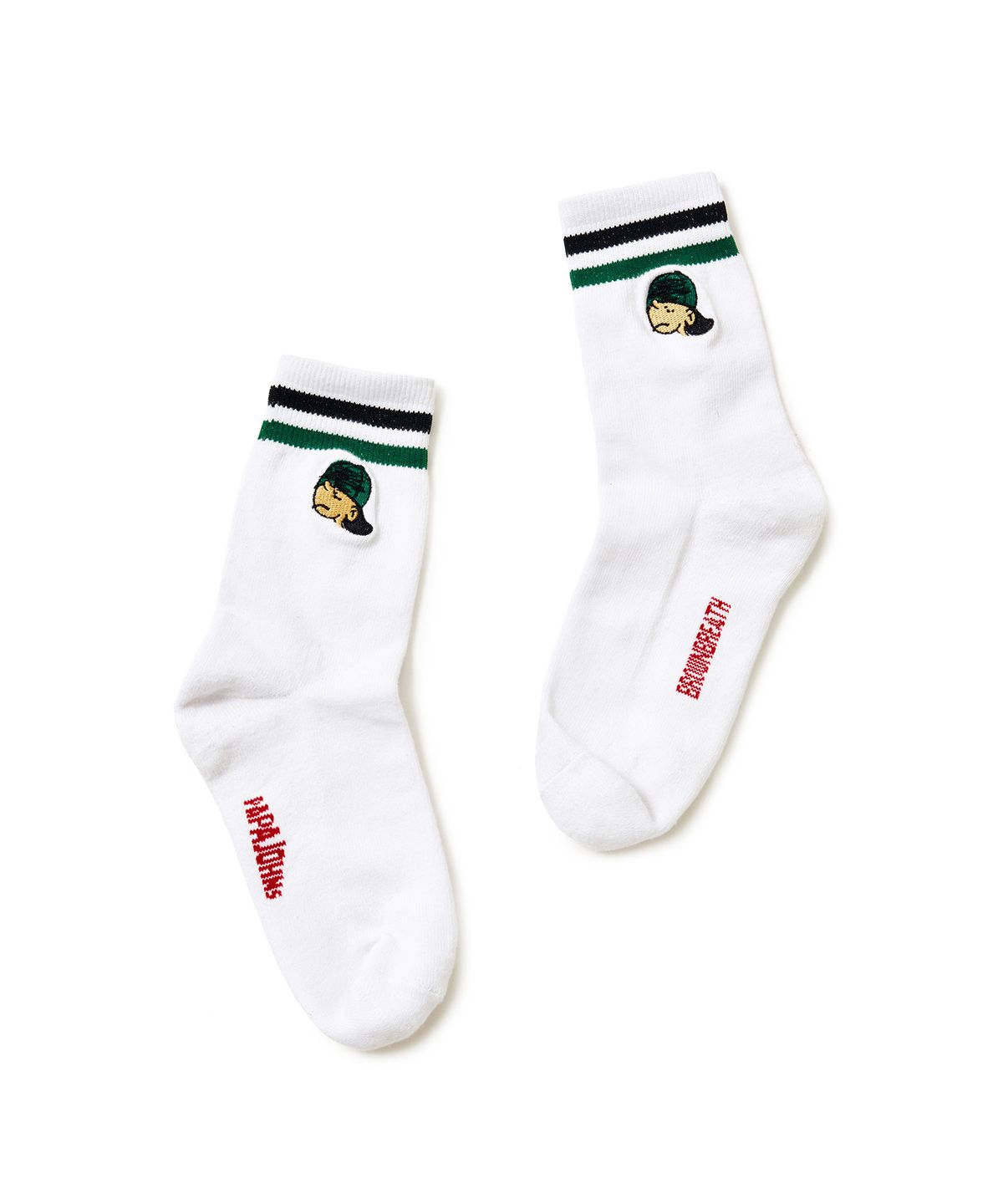 브라운브레스(BROWNBREATH) BXP SOCKS - WHITE