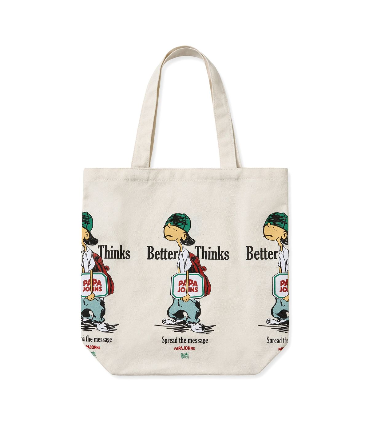 브라운브레스(BROWNBREATH) BXP BETTER THINKS TOTE BAG - IVORY