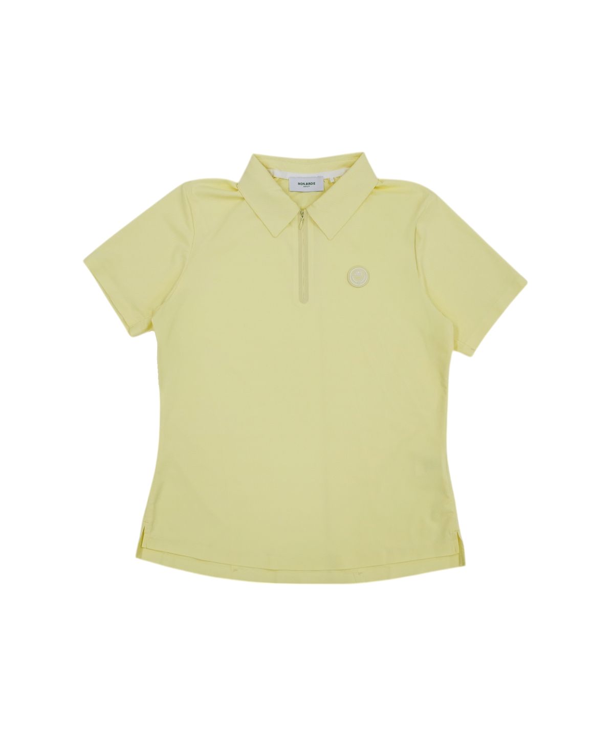 몽버디 골프(MONBIRDIE GOLF) 아쿠아 퀵드라이 여성 반팔 티셔츠 YELLOW