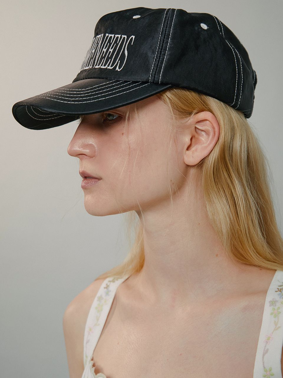 キムジウォン着用[AWESOME NEEDS] AWESOME BALL CAP AN キムジウォン着用[AWESOME NEEDS] AWESOME BALL CAP AN